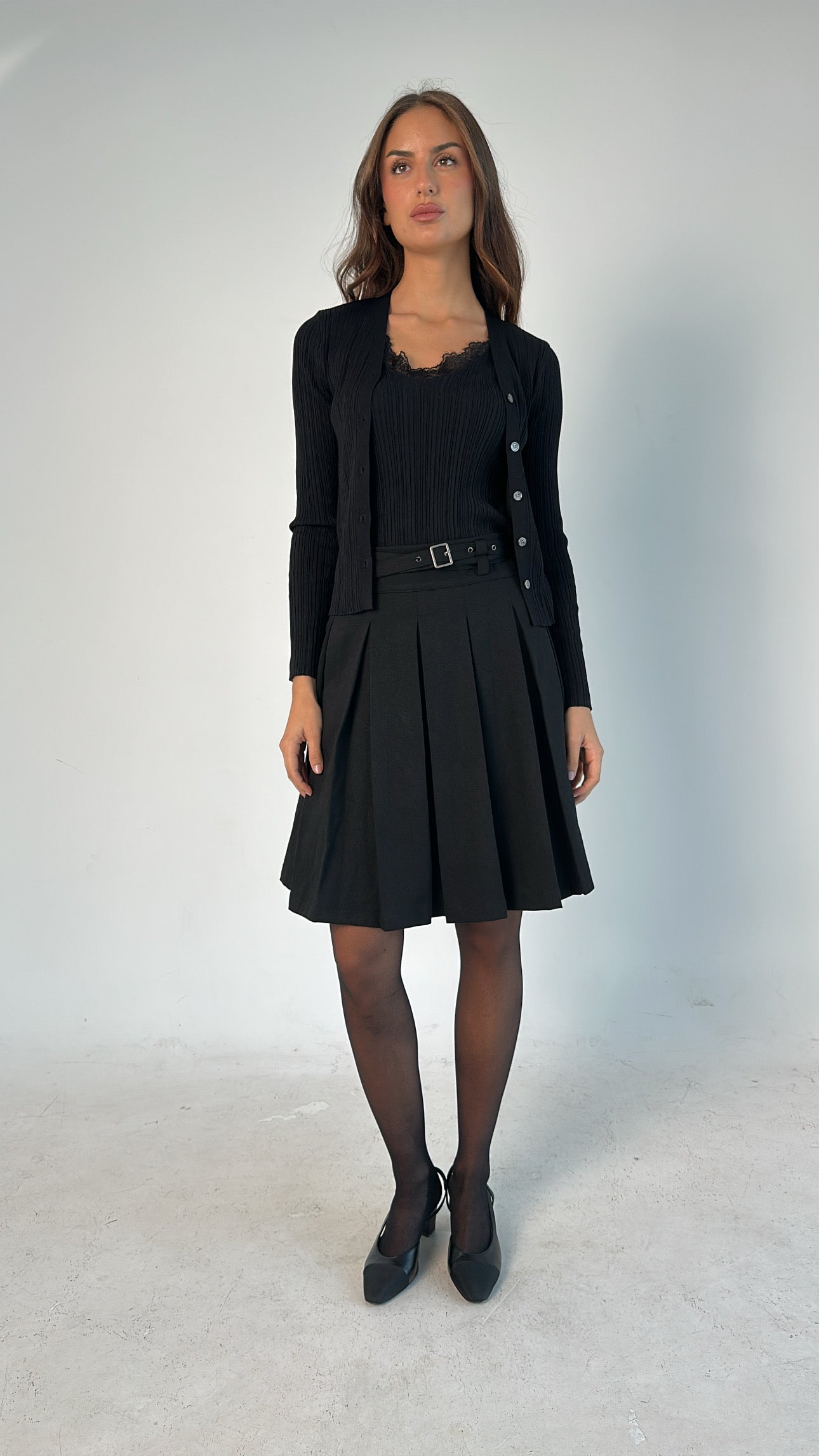 Black skirt