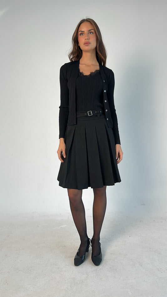 Black skirt