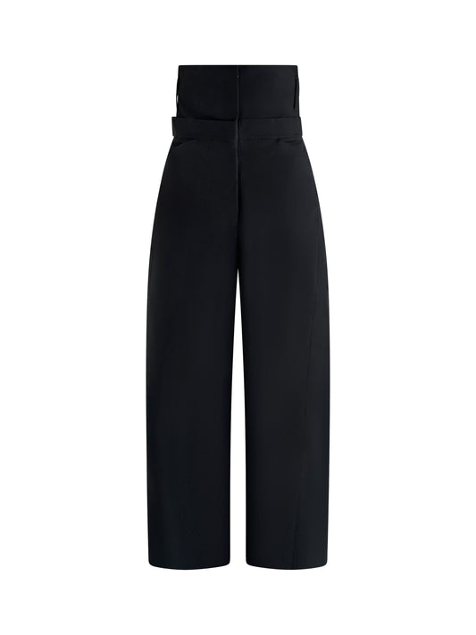 Black high waist pant