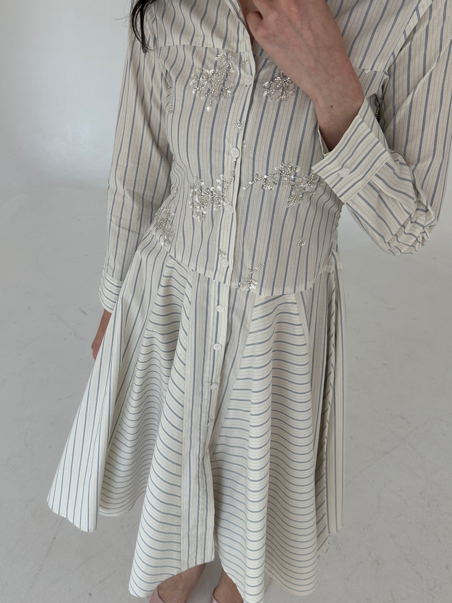 Soft Striped Dress
