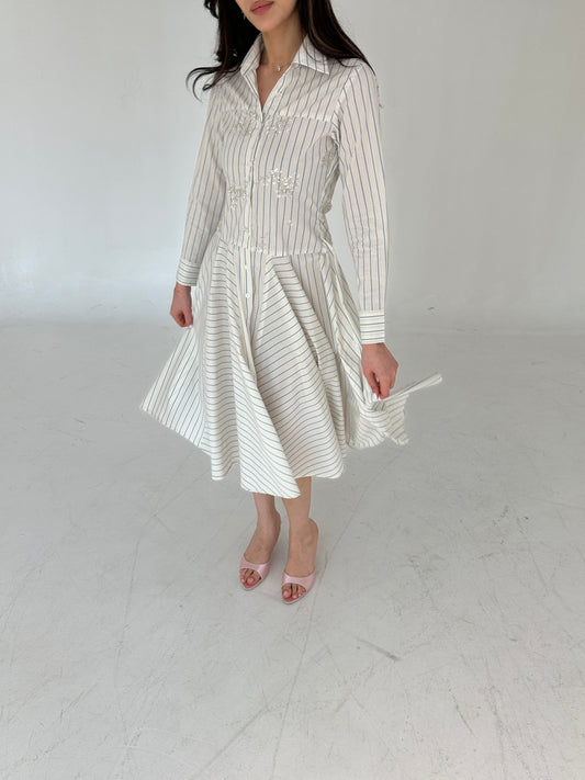 Soft Striped Dress