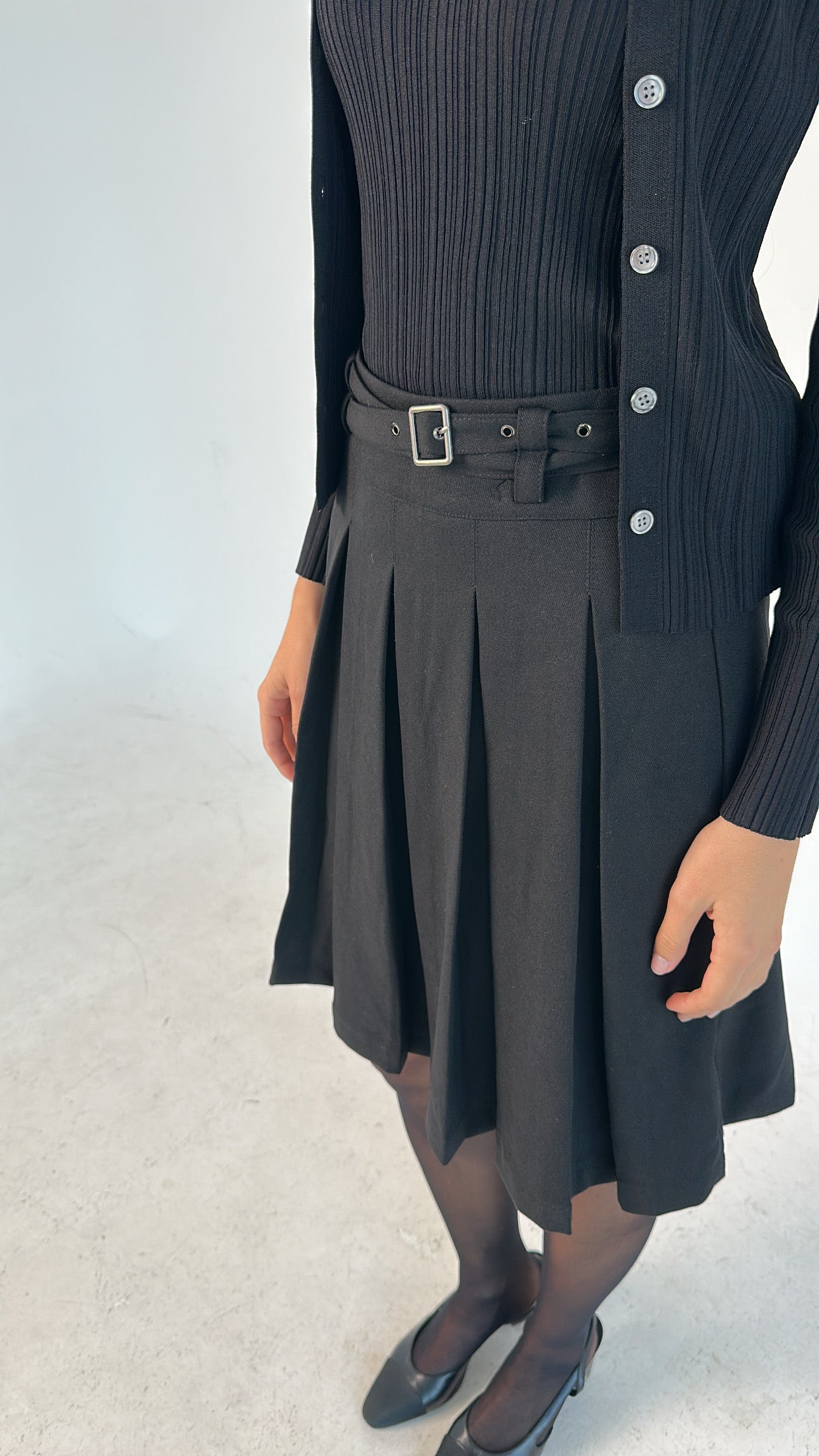 Black skirt