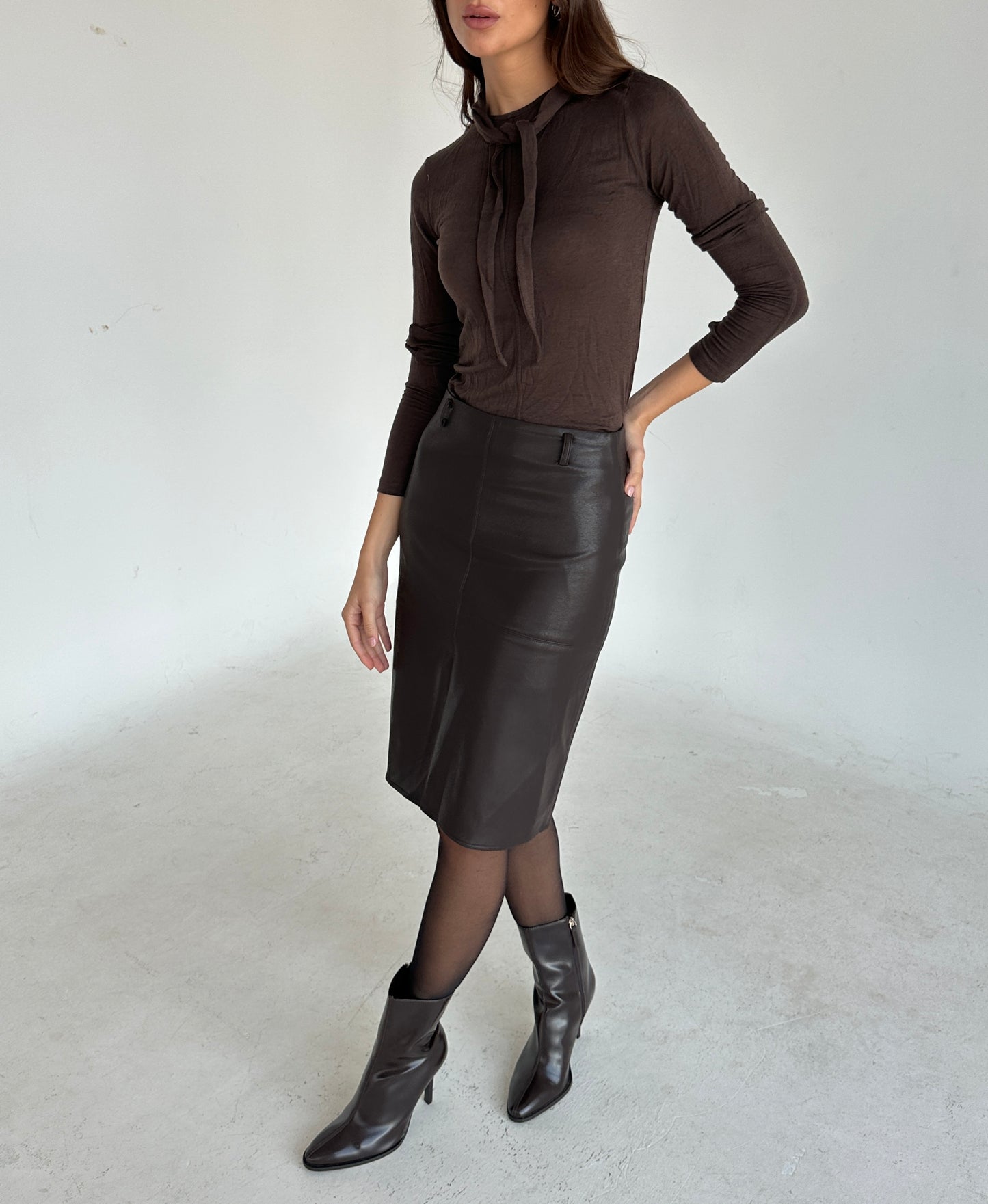 Marron skirt